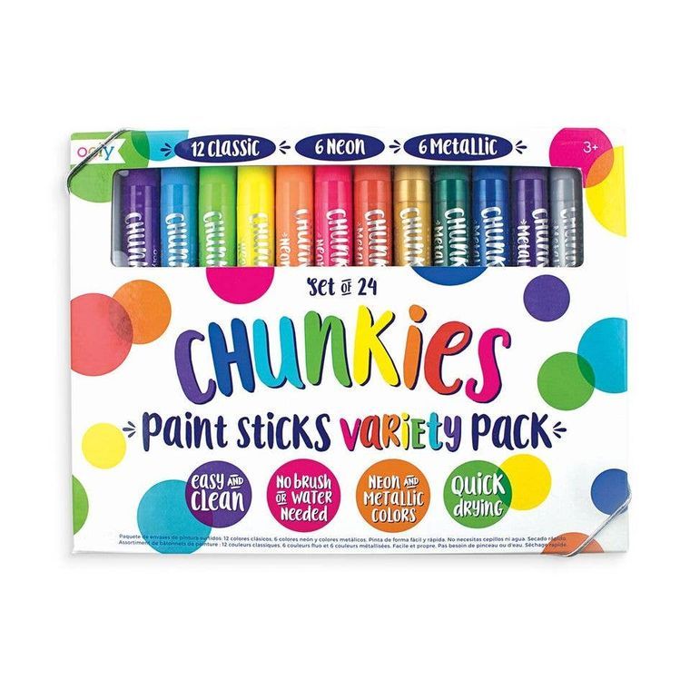 Chunkies Paint Sticks - Set of 24