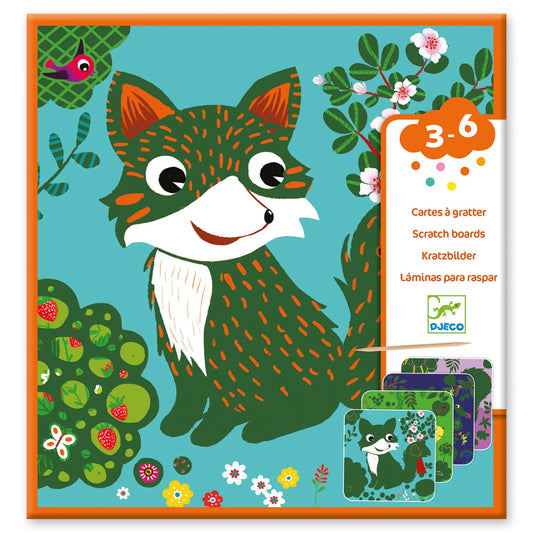 Country Creatures Scratch Card Activity Set
