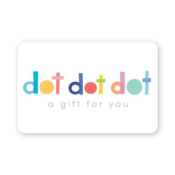 Dot Dot Dot Gift Card