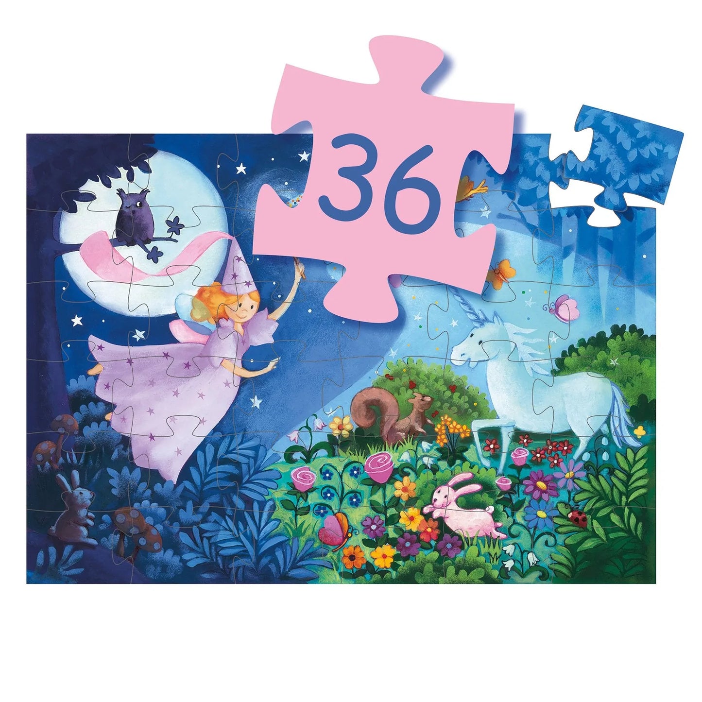 The Fairy & the Unicorn | 36pc Jigsaw Puzzle