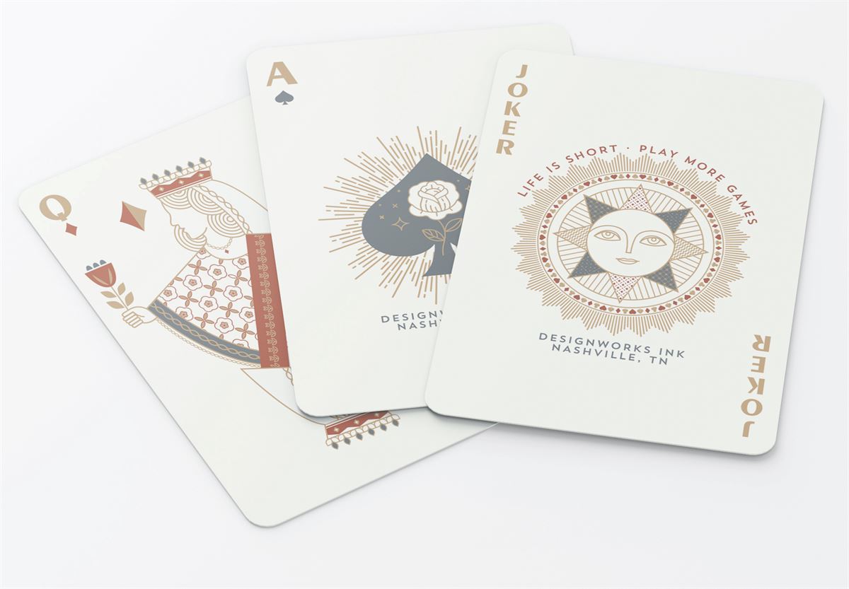 Fortune Favors the Brave Playing Cards