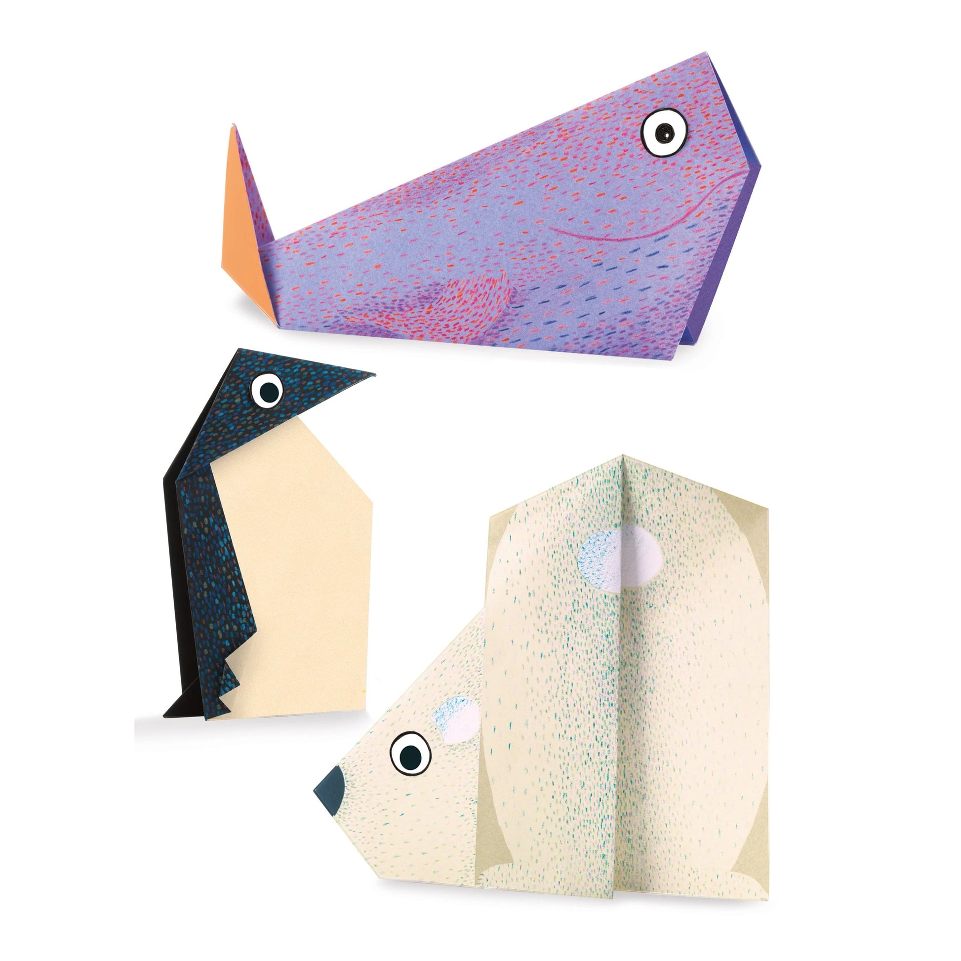 Polar Animals Origami Paper Craft Kit – Dot Dot Dot