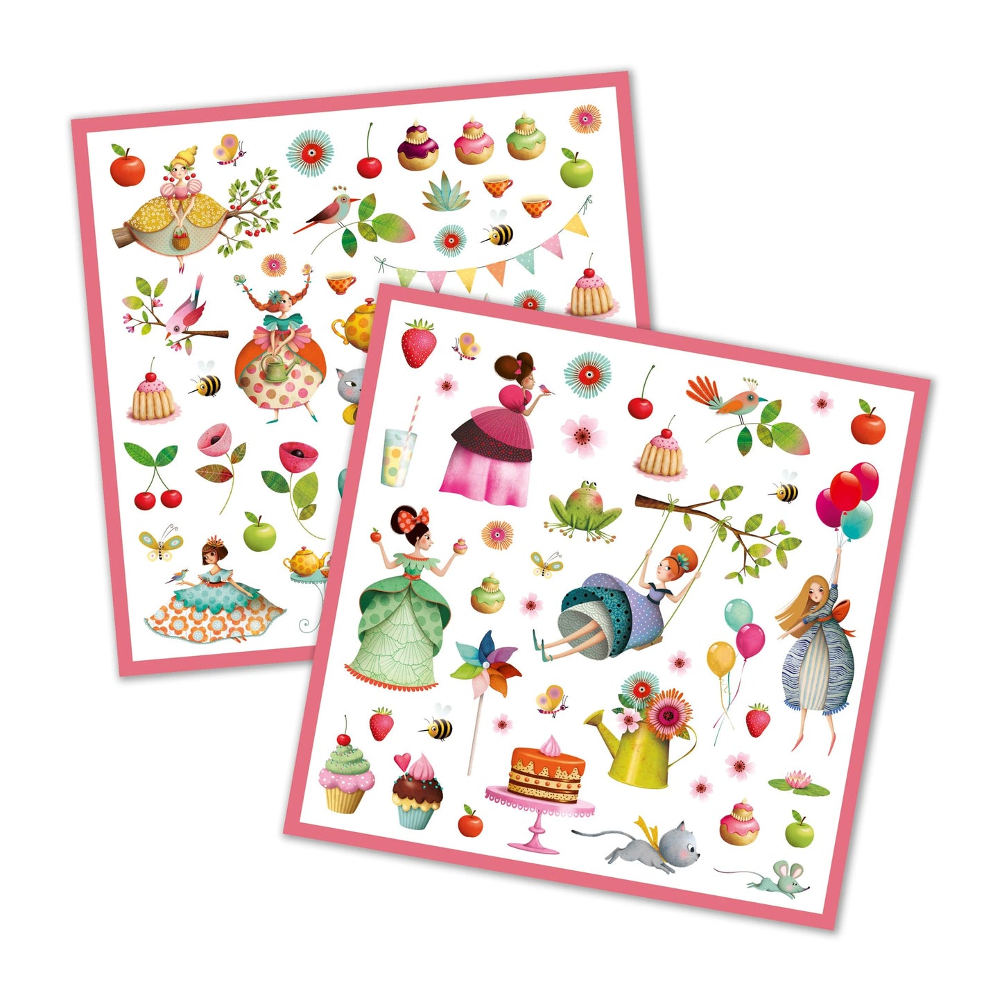 Princess Tea Party Sticker Sheets