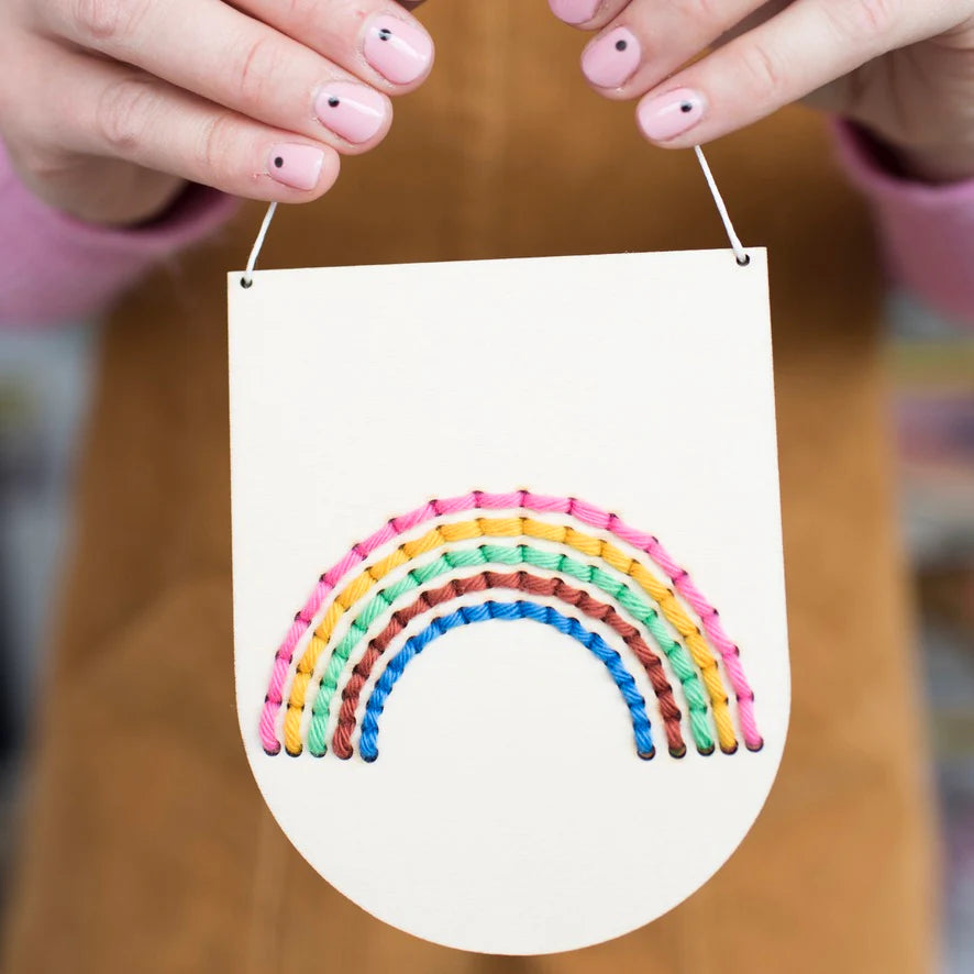 Rainbow Board Embroidery Kit