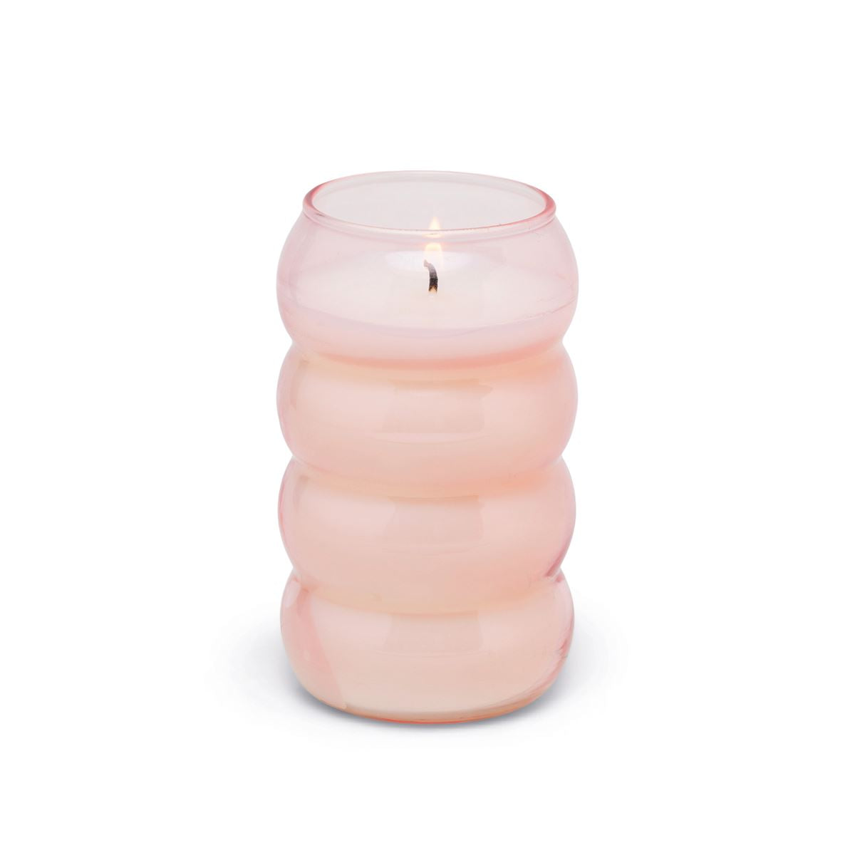 Bubble Glass Candle - Patchouli & Pear