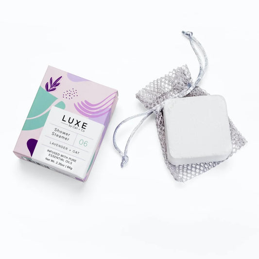 Luxe Shower Steamer | Lavender + Oat