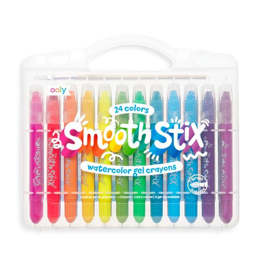 Smooth Stix Watercolor Gel Crayons - 25 PC Set