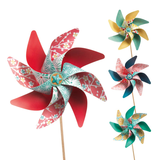 Sweet Windmills DIY Pinwheels Craft Kit