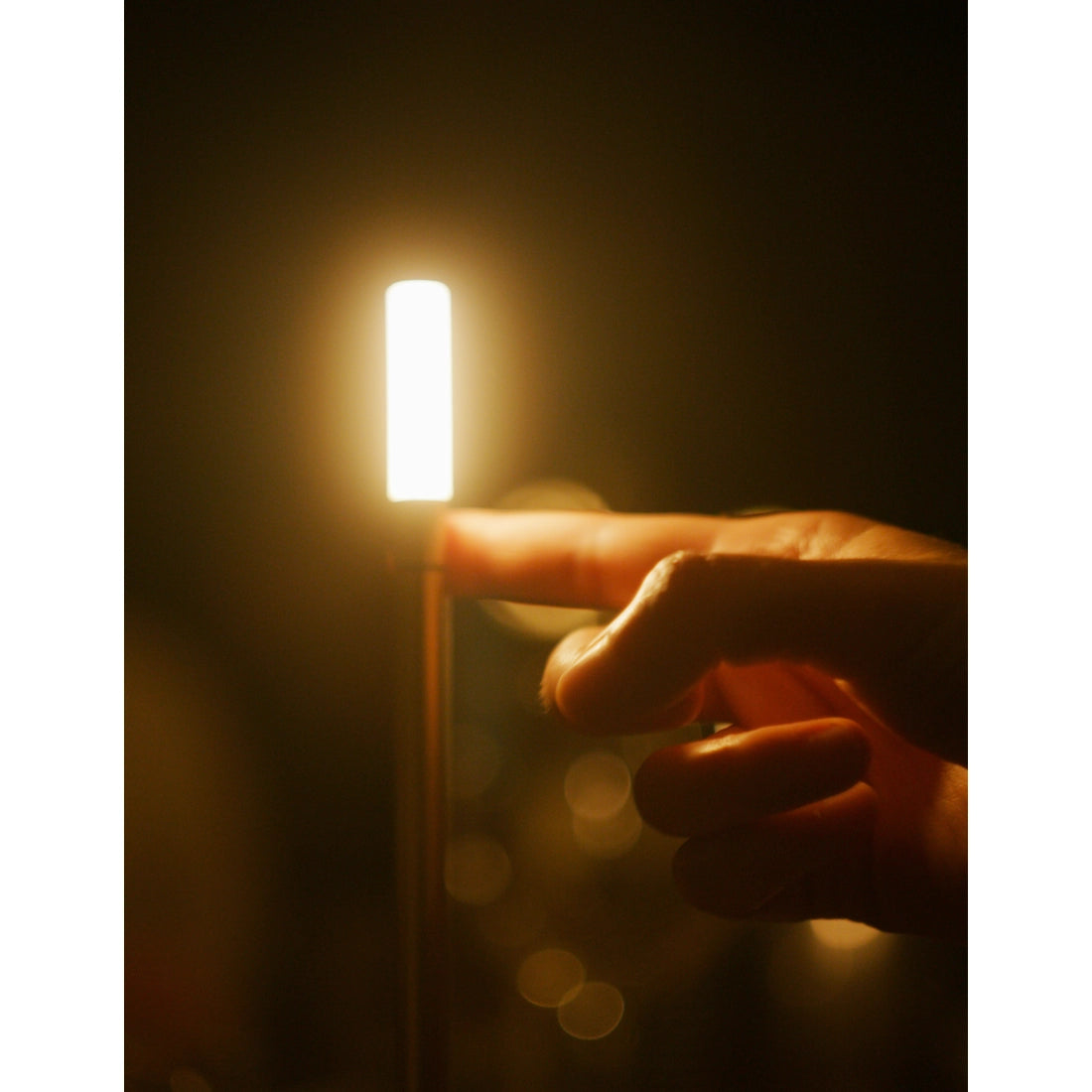 WICK Lampe LED sans fil rechargeable USB-C H26cm Laiton Graypants -  LightOnline