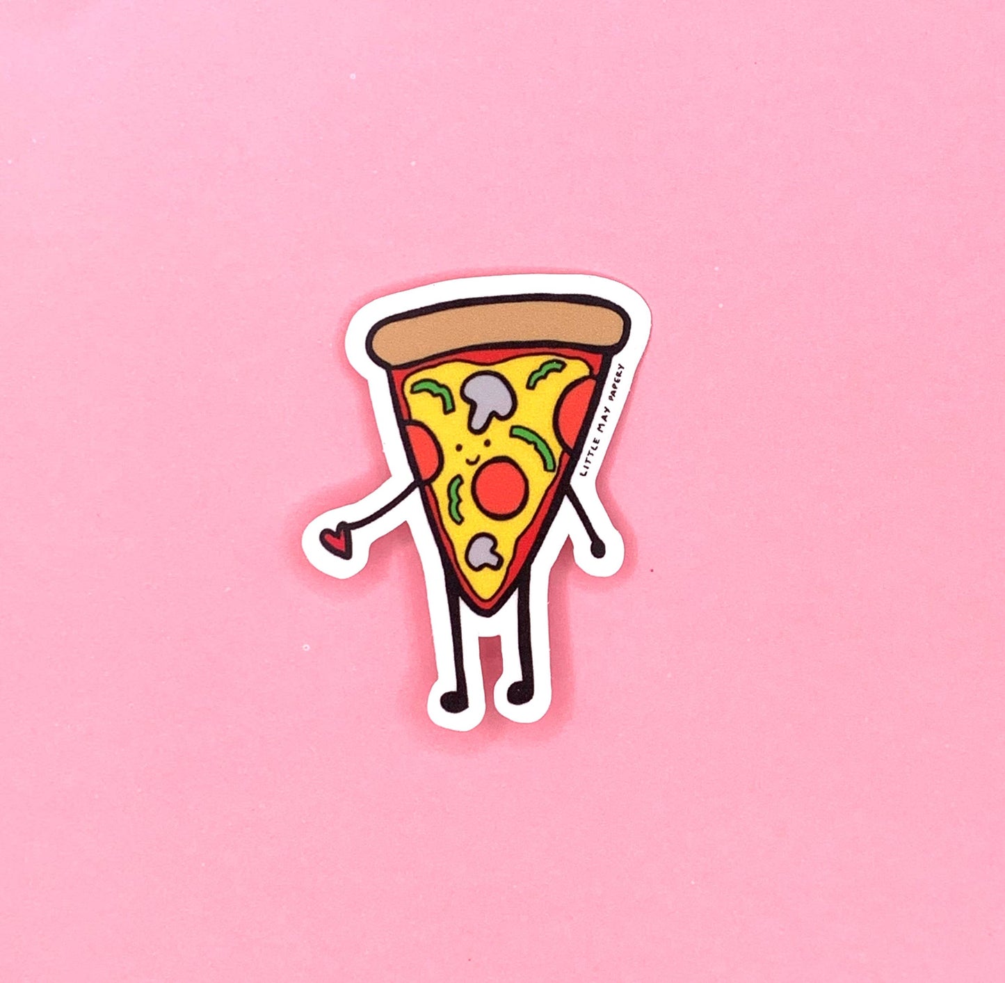 Pizza vinyl sticker