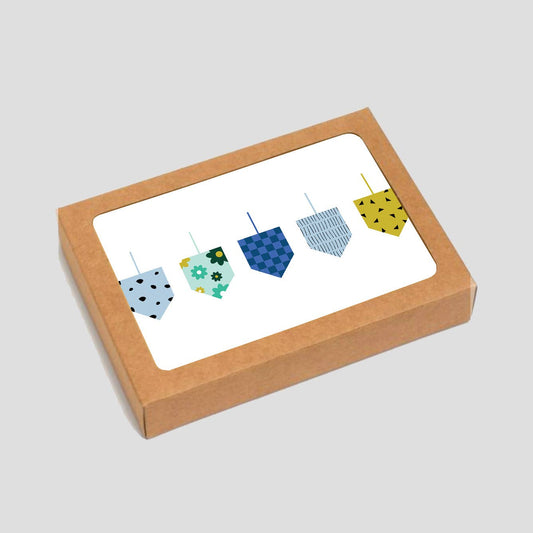 Dreidel Design | Boxed Set of 6 Cards