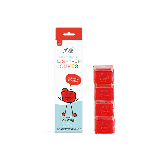 Glo Pals Light-Up Cubes - Sammy (Red)