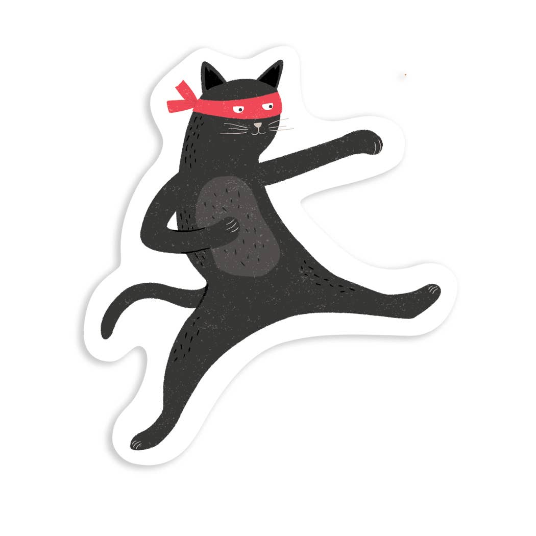 Ninja Cat Sticker