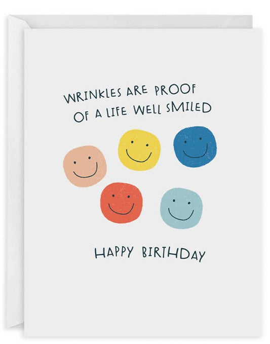 Life Well Smiled Birthday Card