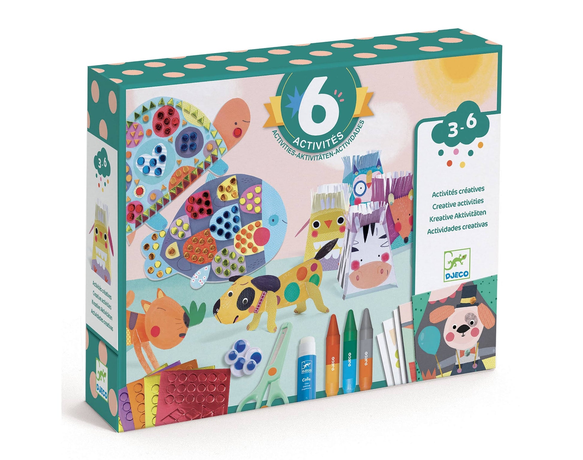 Djeco Crayons Box of Colors for Toddlers