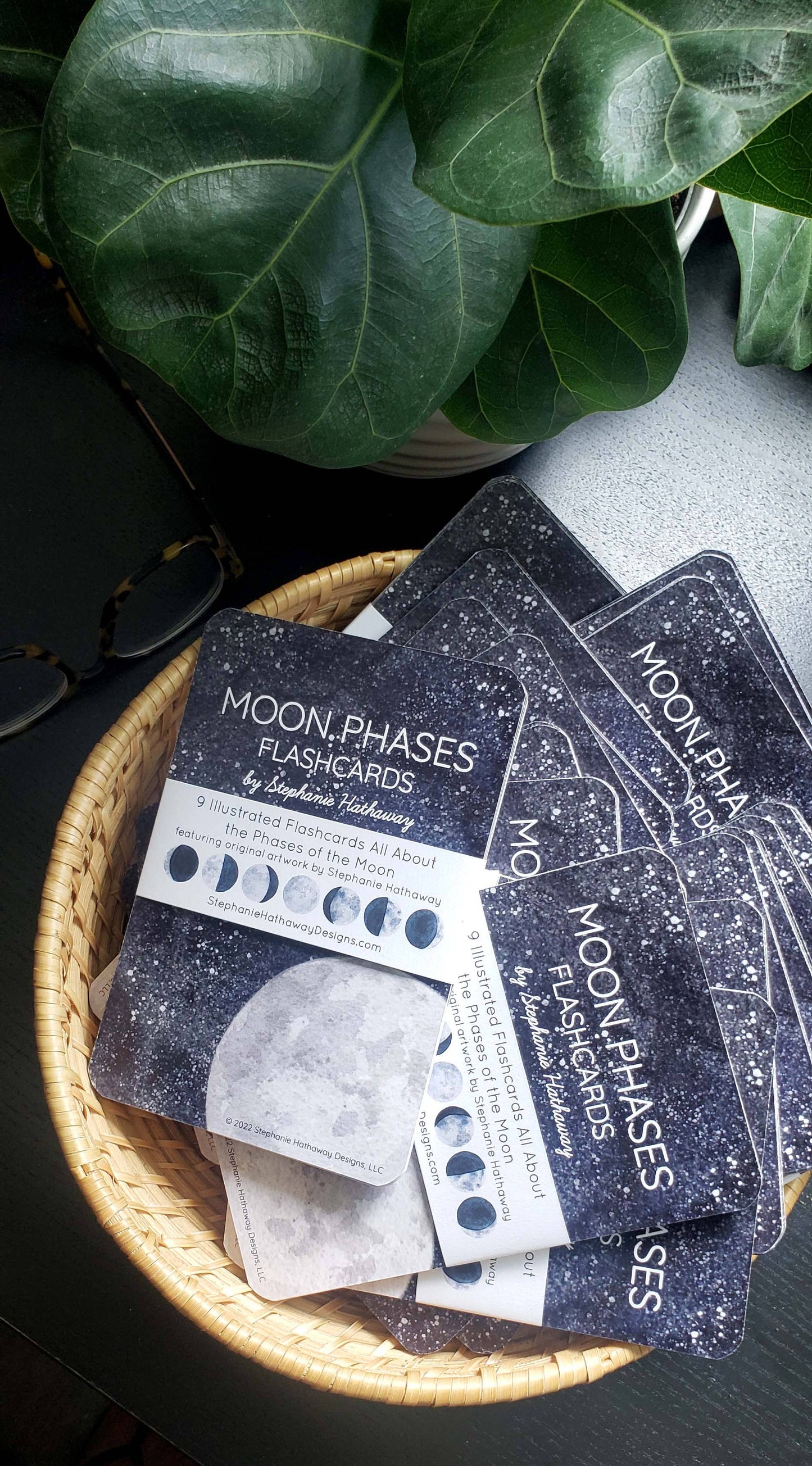 Moon Phases Flash Cards