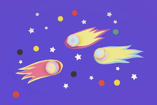 Galactic Bath Bombs | Pulsar Violet
